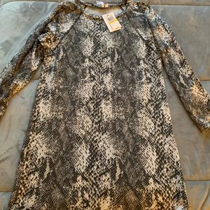 Snake skin dress